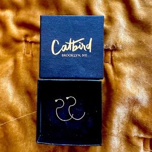 Concrete Collective/Catbird Petite Diamond Cercaeu Hoops